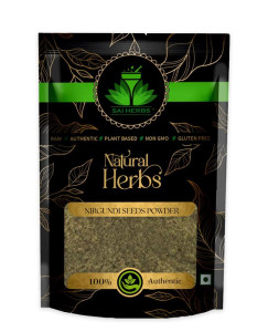 Nirgundi Seeds Powder- Sambhalu Beej - Chaste Seeds  - Nirgund - Vitex Negundo 